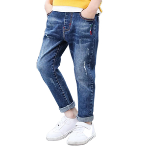 4-11 Years new design boy Children jeans Denim Long Trousers Clothing pants kids pant