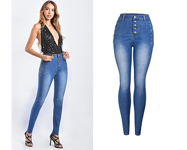 Woman's Long Trouser Jeans