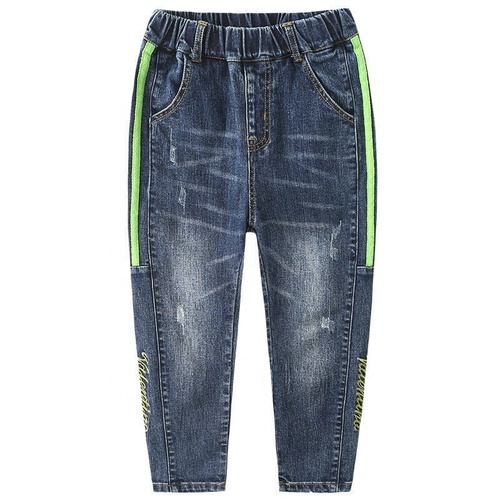 4-11 Years boy Children Pant Denim Long Trousers Clothing Casual Bottoms Bowboy kids Jeans Pants