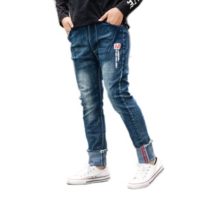 4-11 Years boy jeans Casual Bottoms Bowboy kids Children pant Denim Long Trousers jeans